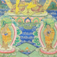 An Exquiste Painted Gold Gautama Buddha Thangka