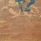 An Exquiste Painted Gold Vajrapani on Horseback Thangka