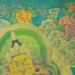 An Exquiste Painted Gold Mammon Thangka