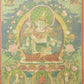 An Exquiste Painted Gold Vajrasattva Thangka