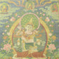 An Exquiste Painted Gold Vajrasattva Thangka