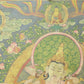 An Exquiste Painted Gold Vajrasattva Thangka