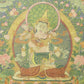 An Exquiste Painted Gold Vajrasattva Thangka