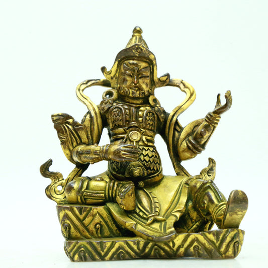A Superb Gilt-Bronze Figure Of Lokapala