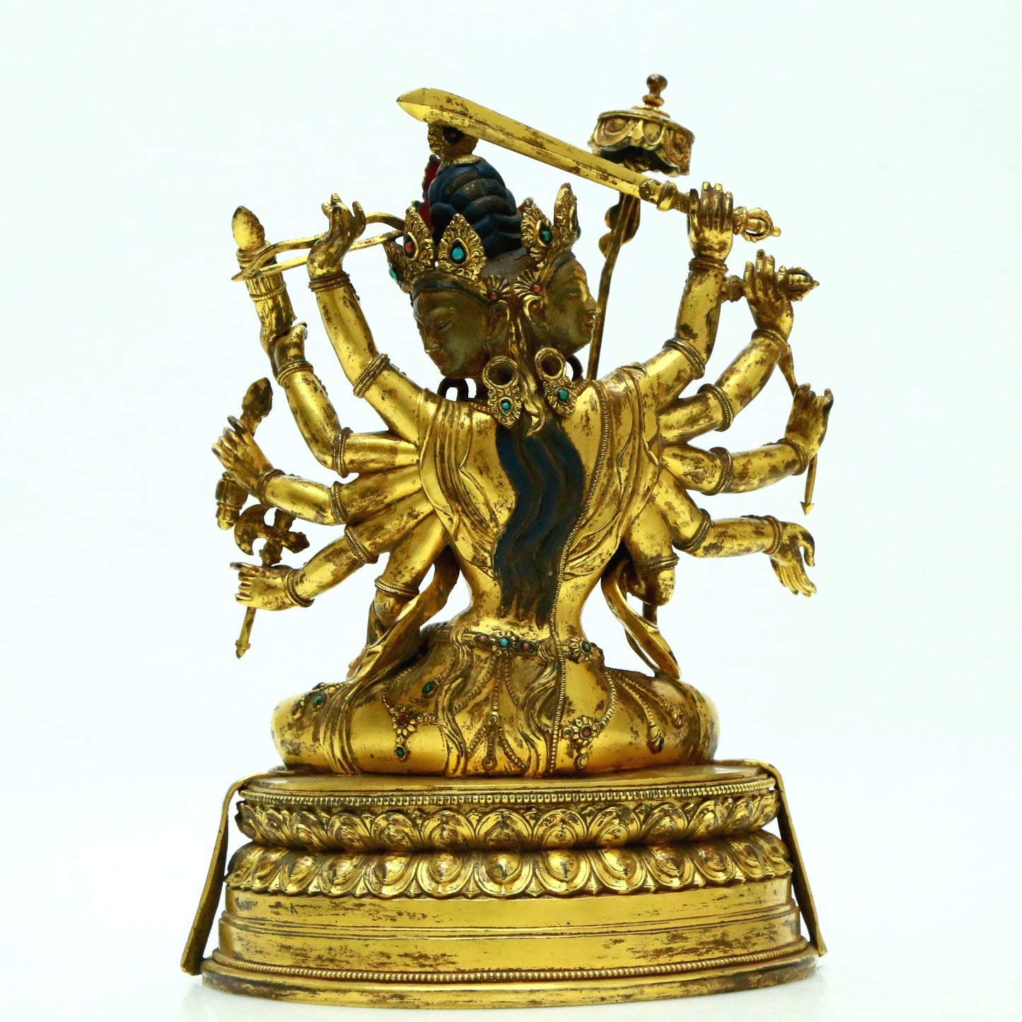 A Superb Gilt-Bronze Figure Of Dakini