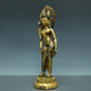 A Brilliant Gilt-Bronze Silver Figure Of Tara