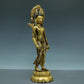 A Brilliant Gilt-Bronze Silver Figure Of Tara