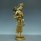 A Brilliant Gilt-Bronze Gem-Inlaid Figure Of Tara