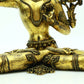 A Superb Gilt-Bronze Figure Of Manjusri