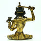A Superb Gilt-Bronze Figure Of Manjusri