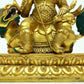 A Superb Gilt-Bronze Figure Of Vaishravana