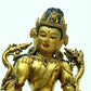 A Superb Gilt-Bronze Figure Of Green Tara With Inscriptions