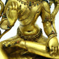 A Superb Gilt-Bronze Figure Of Green Tara With Inscriptions
