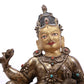 A Superb Gilt-Bronze Silver Figure Of Kubera With Inscriptions