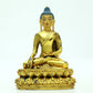 A Superb Gilt-Bronze Figure Of Buddha Shakyamuni