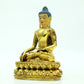 A Superb Gilt-Bronze Figure Of Buddha Shakyamuni