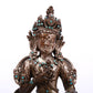 A Brilliant Silver-Bronze Figure Of Vajrasattva