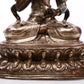 A Brilliant Silver-Bronze Figure Of Vajrasattva