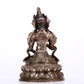 A Brilliant Silver-Bronze Figure Of Vajrasattva