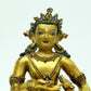 A Brilliant Gilt-Bronze Gem-Inlaid Figure Of Kubera With Inscriptions