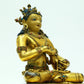 A Brilliant Gilt-Bronze Gem-Inlaid Figure Of Kubera With Inscriptions