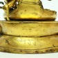 A Brilliant Gilt-Bronze Gem-Inlaid Figure Of Kubera With Inscriptions