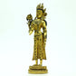 A Brilliant Gilt-Bronze Gem-Inlaid Figure Of Tara