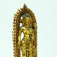 A Superb Gilt-Bronze Figure Of Tara With Inscriptions