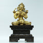 A Fabulous Gilt-Bronze Figure Of Manjusri