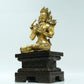 A Fabulous Gilt-Bronze Figure Of Manjusri