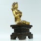 A Fabulous Gilt-Bronze Figure Of Manjusri