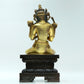 A Fabulous Gilt-Bronze Figure Of Manjusri