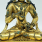 A Fabulous Gilt-Bronze Turquoise-Inlaid Figure Of Vajrasattva With Inscriptions