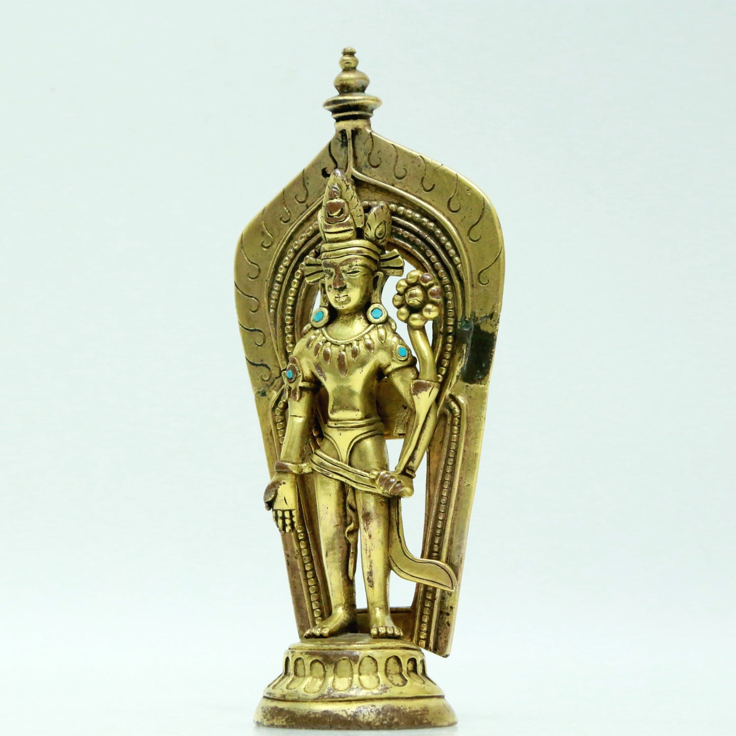 A Fabulous Gilt-Bronze Figure Of Tara