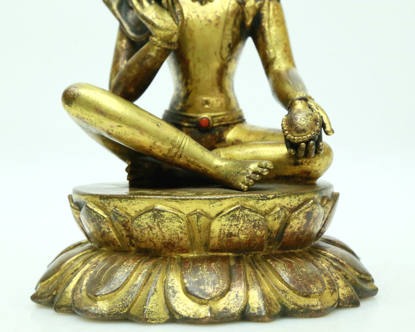 A Superb Gilt-Bronze Figure Of Tara