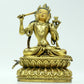 A Fabulous Gilt-Bronze Figure Of Manjusri