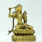 A Fabulous Gilt-Bronze Figure Of Manjusri