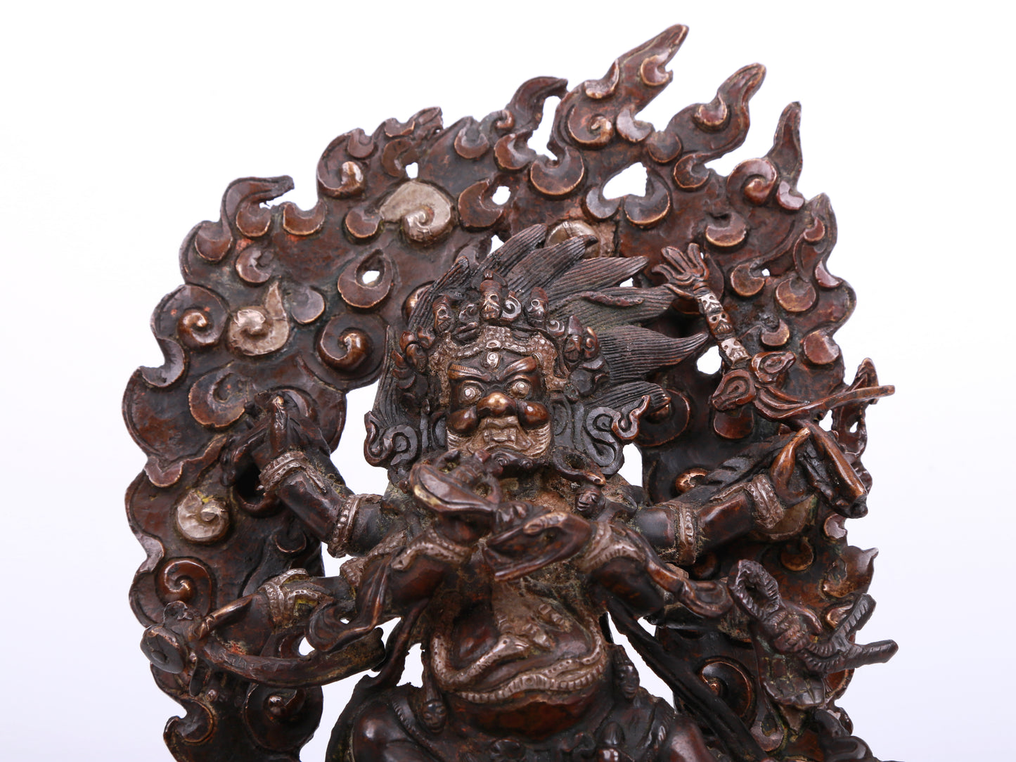 A Precious Bronze Figure Of Vajrapani