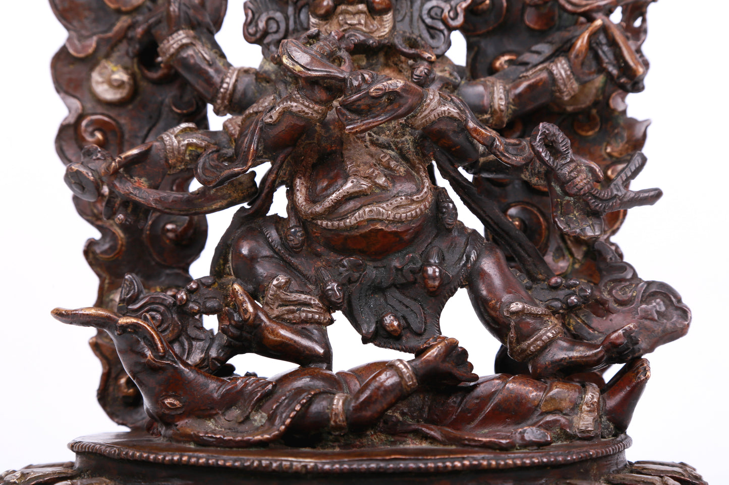 A Precious Bronze Figure Of Vajrapani