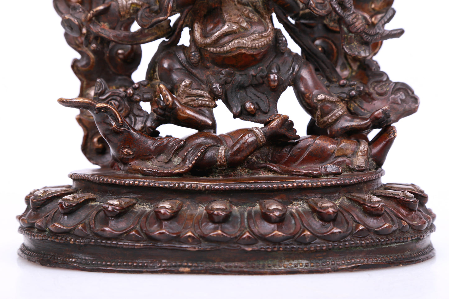 A Precious Bronze Figure Of Vajrapani