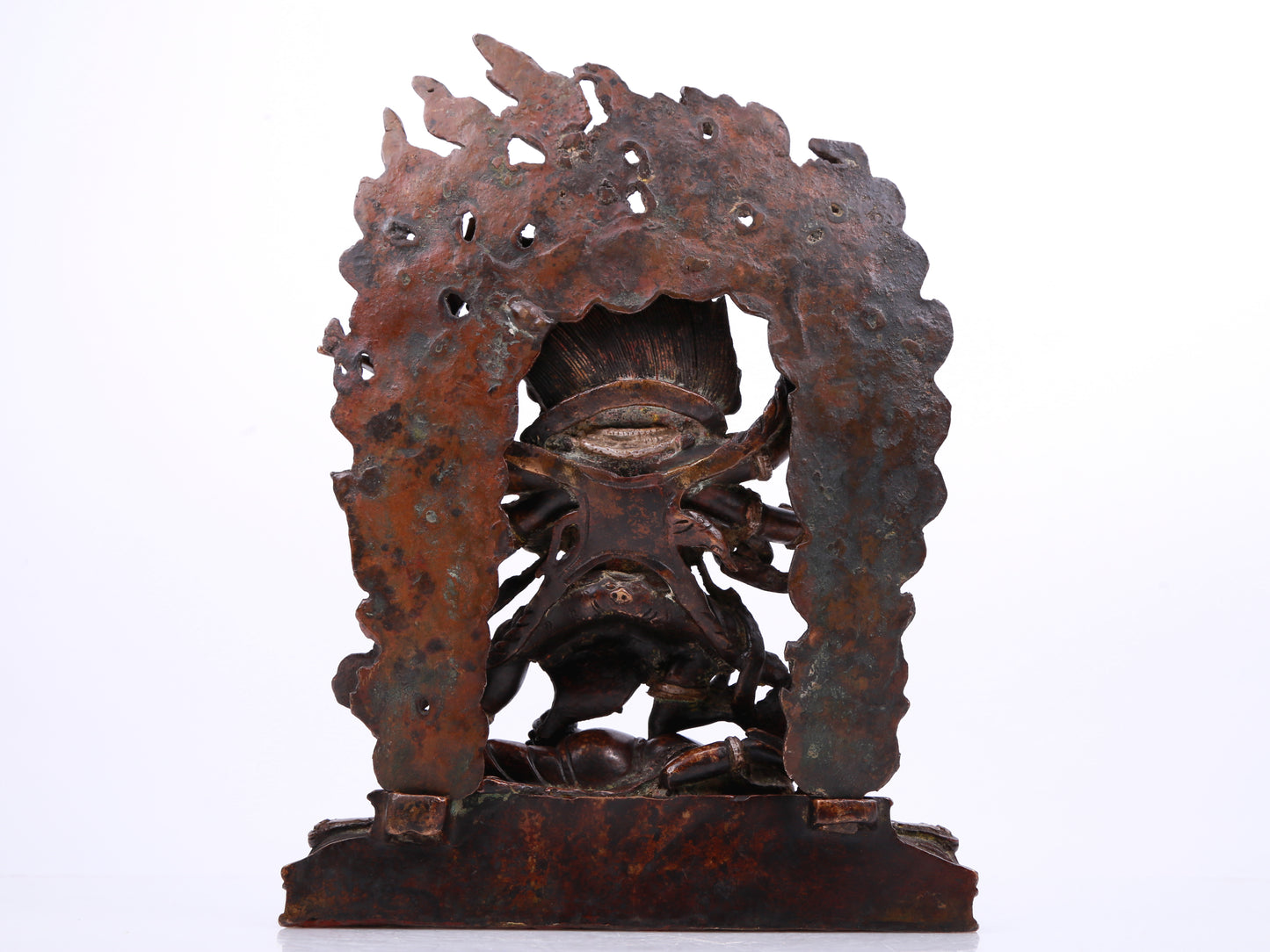 A Precious Bronze Figure Of Vajrapani