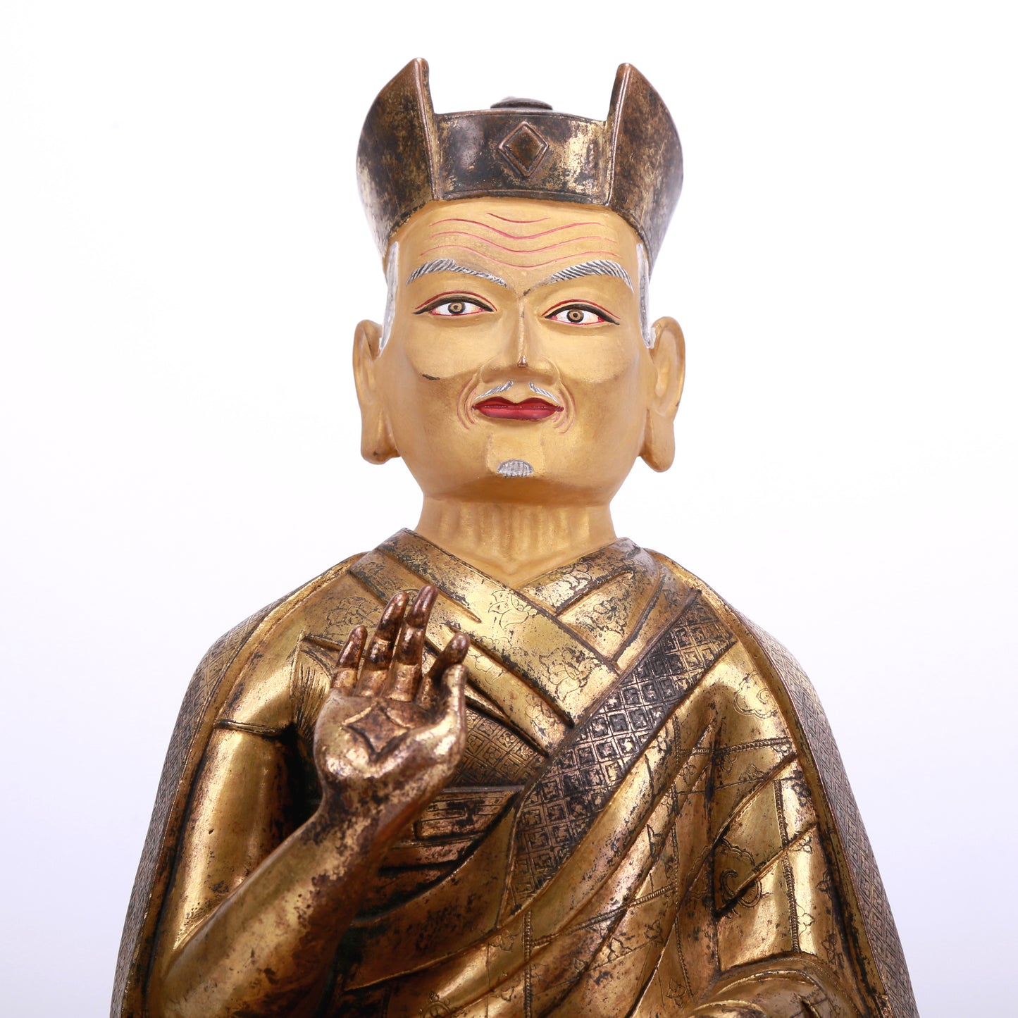 A Precious Gilt-Bronze Figure Of Brog.Mi