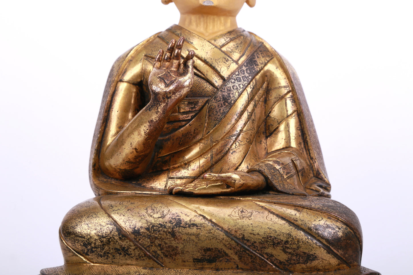 A Precious Gilt-Bronze Figure Of Brog.Mi