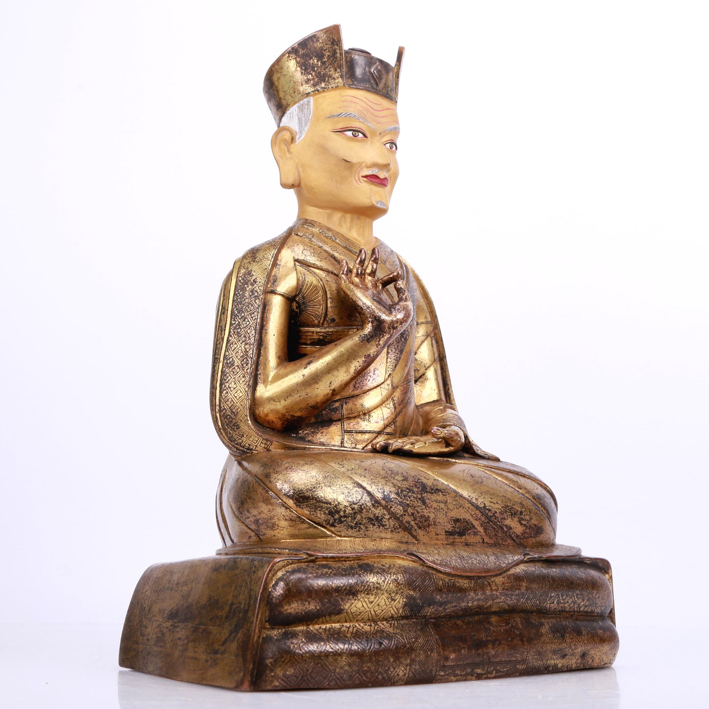 A Precious Gilt-Bronze Figure Of Brog.Mi