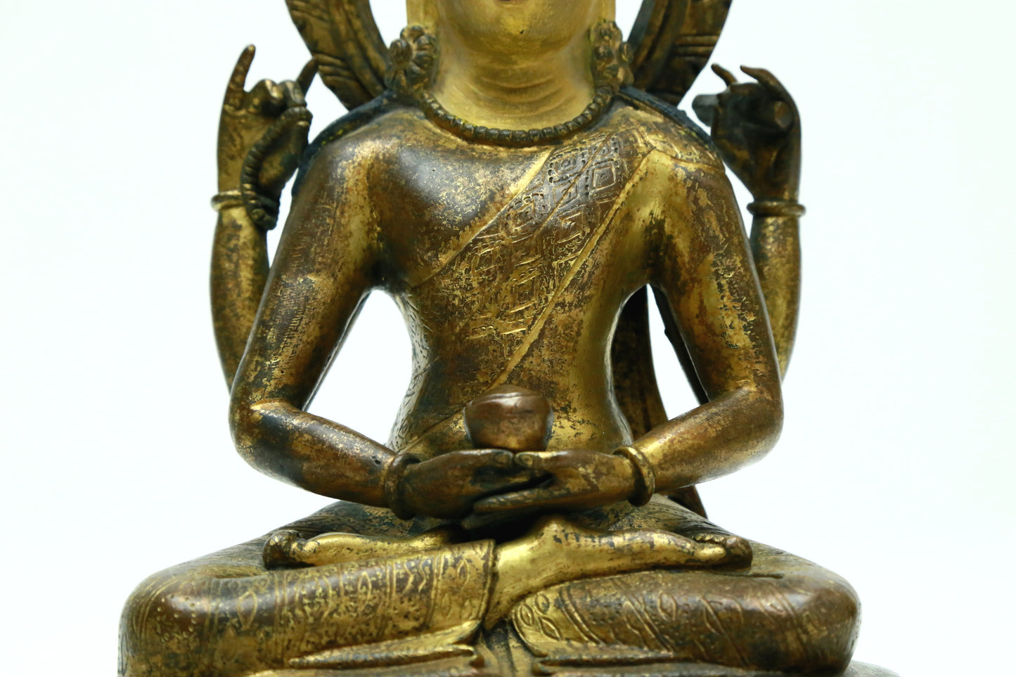 A Superb Gilt-Bronze Figure Of Tara