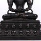 A Precious Bronze Silver-Inlaid Figure Of Amitayus