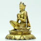 A Precious Gilt-Bronze Figure Of Bodhisattva