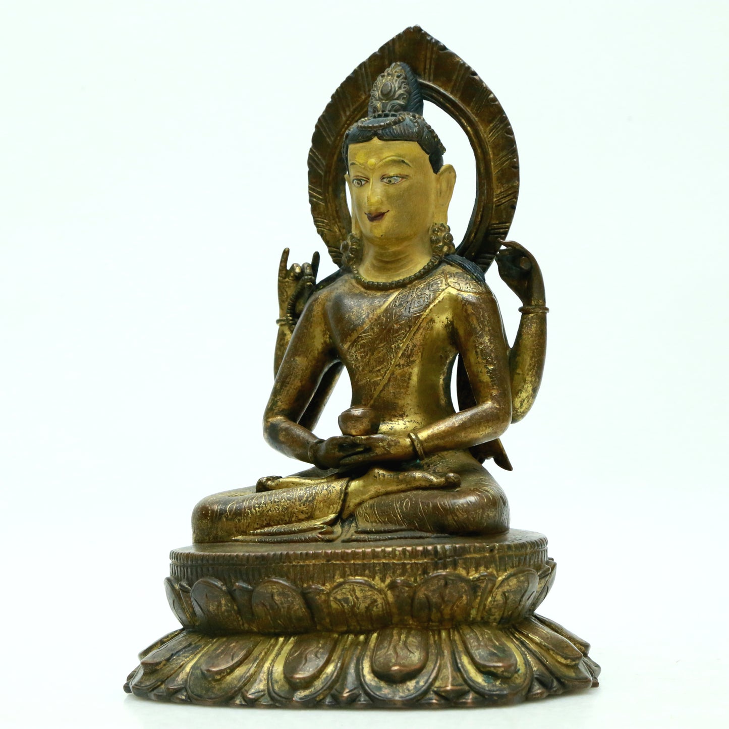 A Superb Gilt-Bronze Figure Of Tara