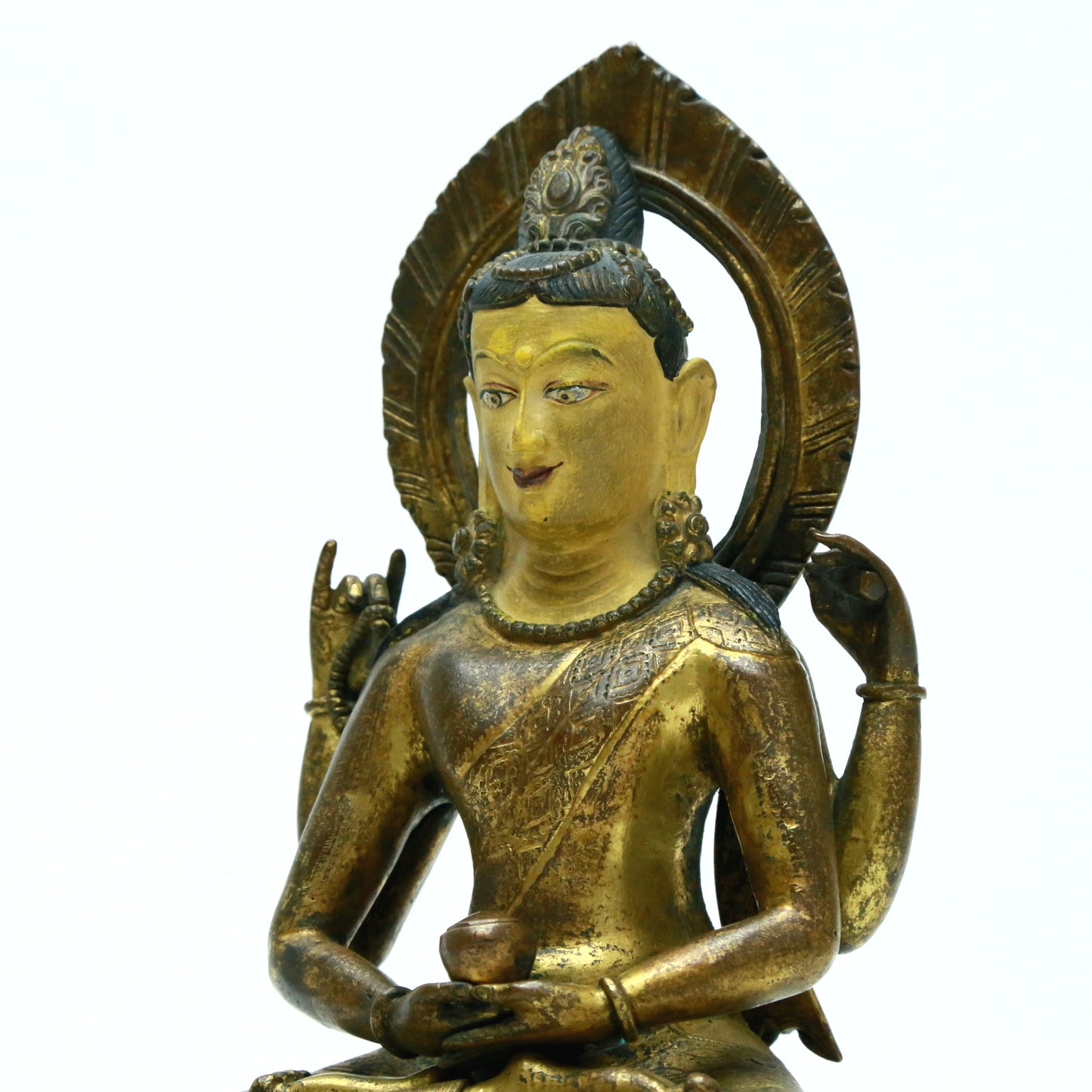 A Superb Gilt-Bronze Figure Of Tara