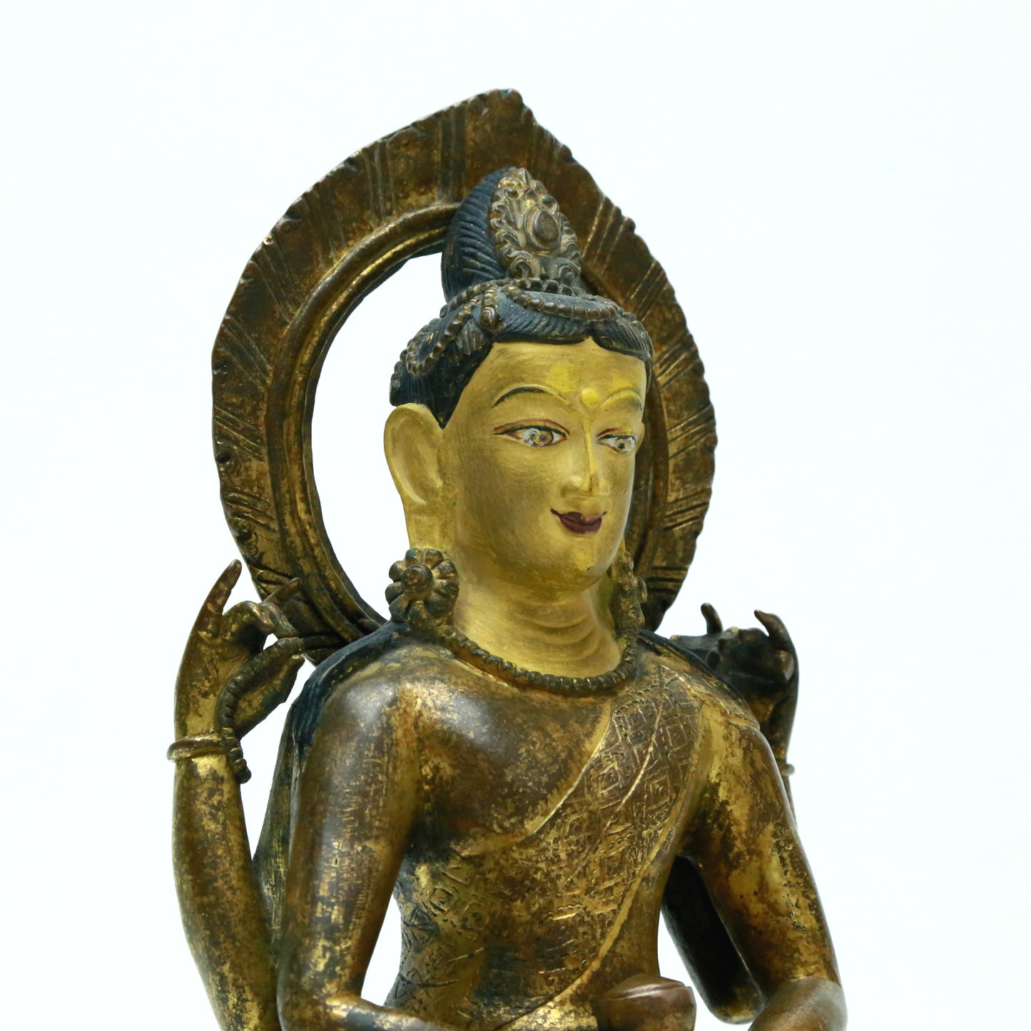 A Superb Gilt-Bronze Figure Of Tara